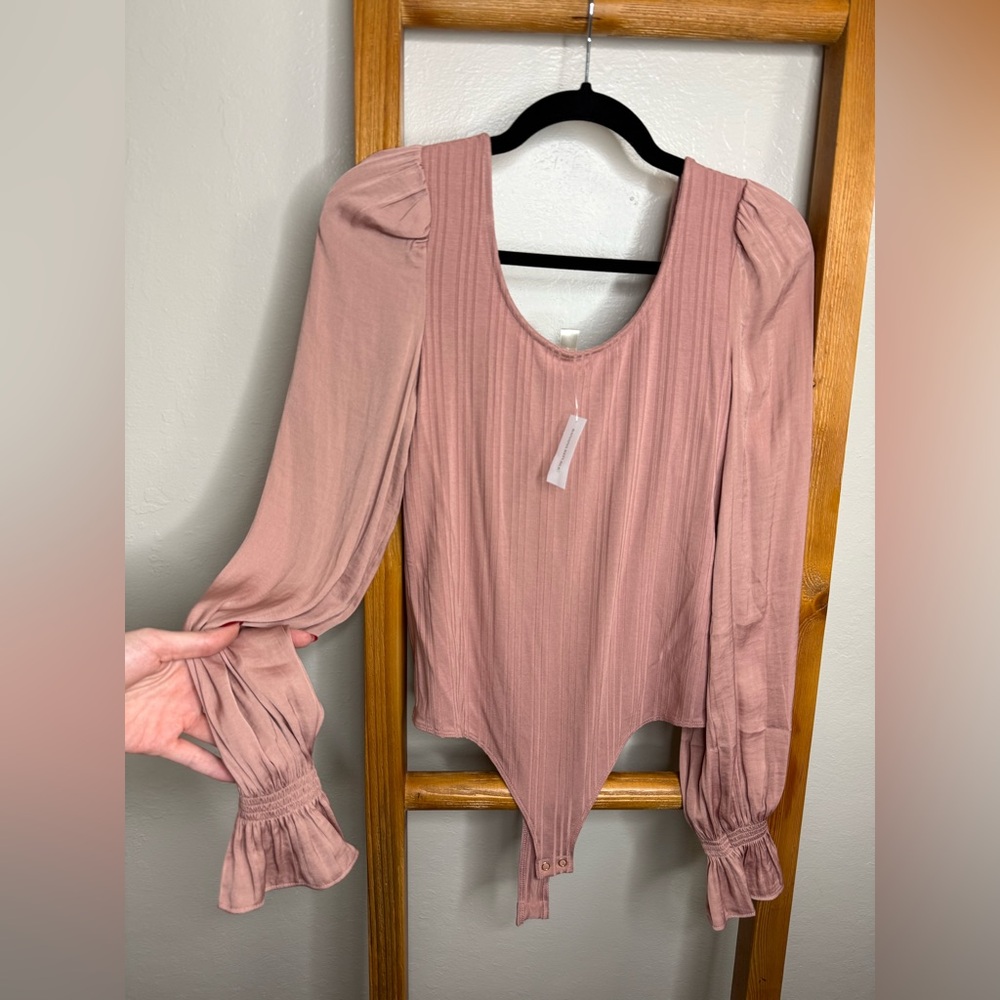 Banana Republic Mauve Bodysuit